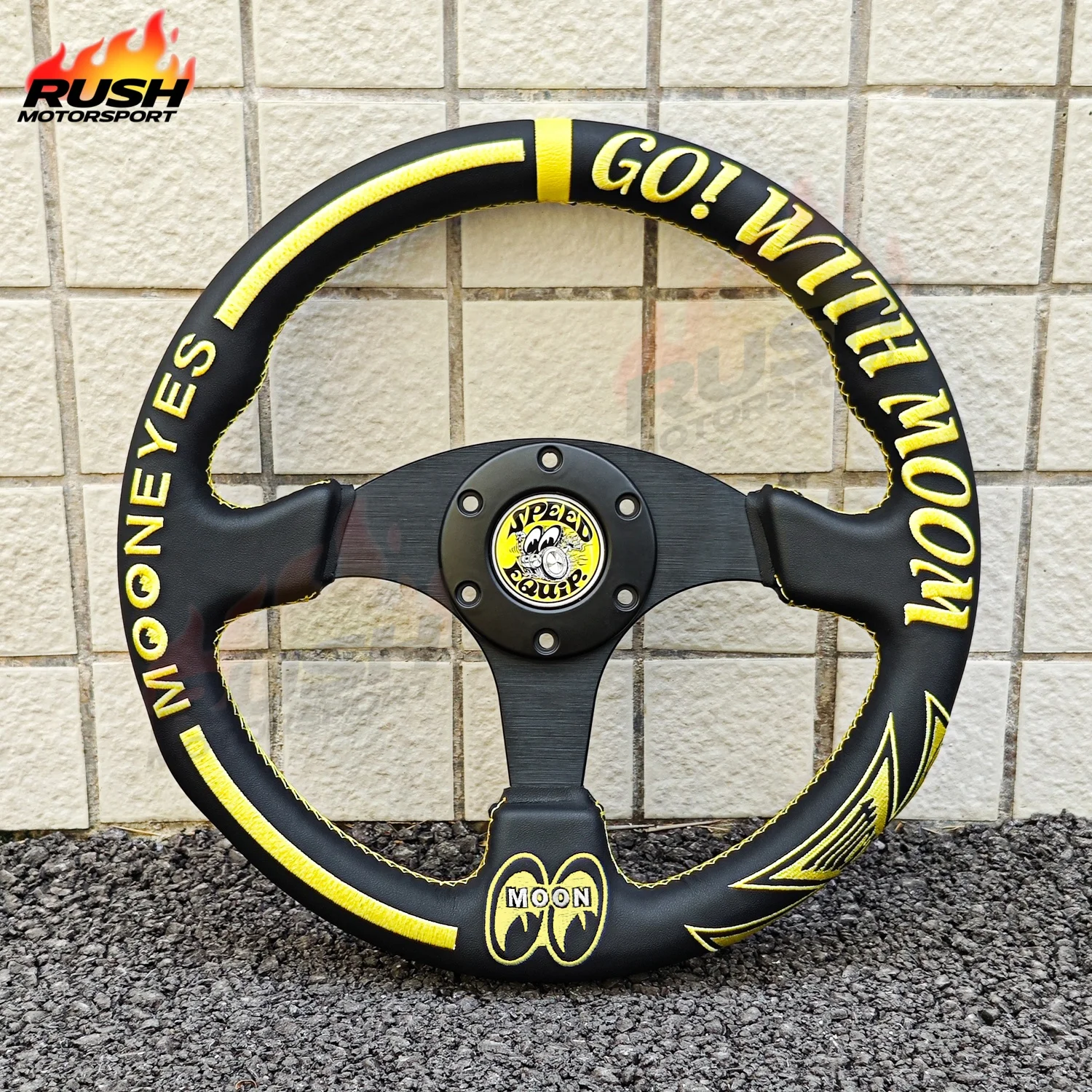 13inch Moon Eyes Mooneyes Steering Wheel JDM Rally Racing Sport Car Steering Wheel PC-ST70C
13inch Moon Eyes Mooneyes Steering Wheel JDM Rally Racing Sport Car Steering Wheel PC-ST70C