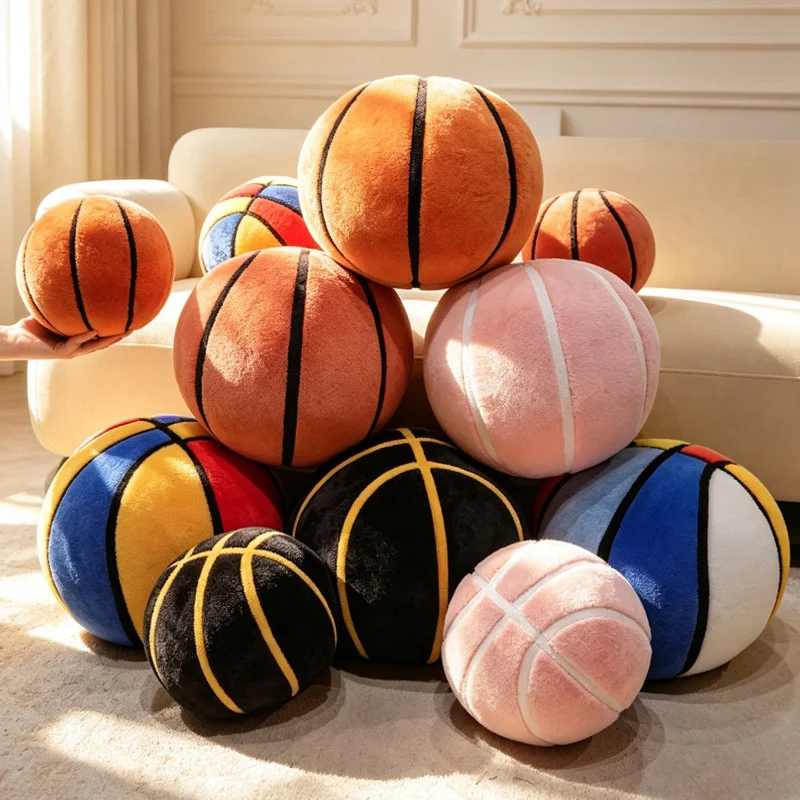 Plush Baskestball Stuffed Toys Soft Fabric Sport Ball Pillow Multicolor Decorative Plush Ball Gift For Adult Bedroom Sofa Home
Plush Baskestball Stuffed Toys Soft Fabric Sport Ball Pillow Multicolor Decorative Plush Ball Gift For Adult Bedroom Sofa Home