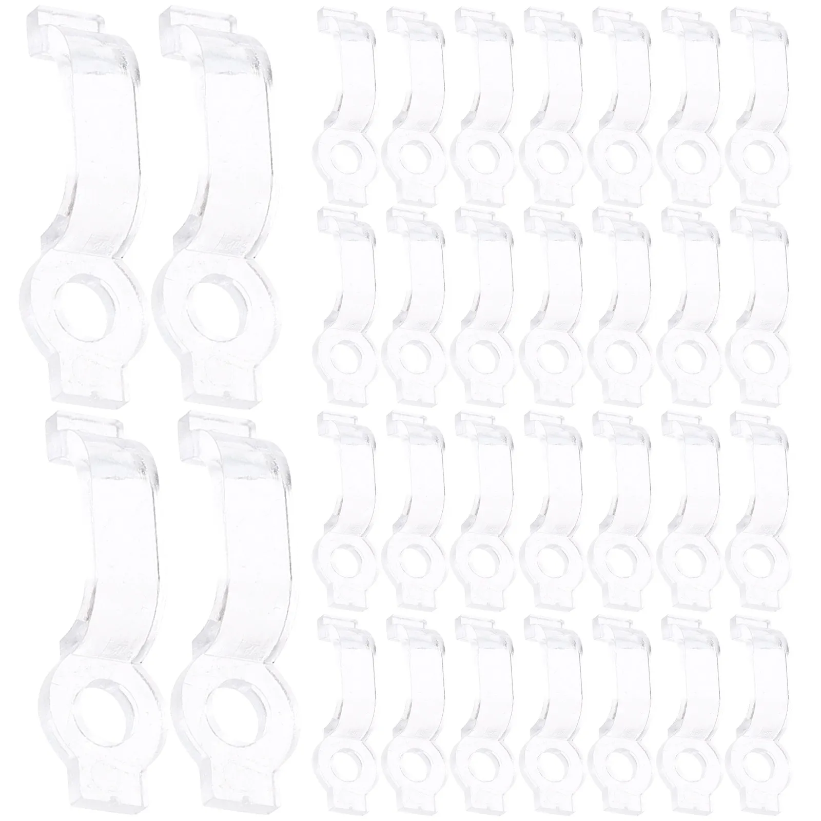 100Pcs One Side LED Light Clips Ultra-Thin Strip Light Mounting Clip Easy Install Fixing Holder for Outdoor Indoor LED Strip
100Pcs One Side LED Light Clips Ultra-Thin Strip Light Mounting Clip Easy Install Fixing Holder for Outdoor Indoor LED Strip