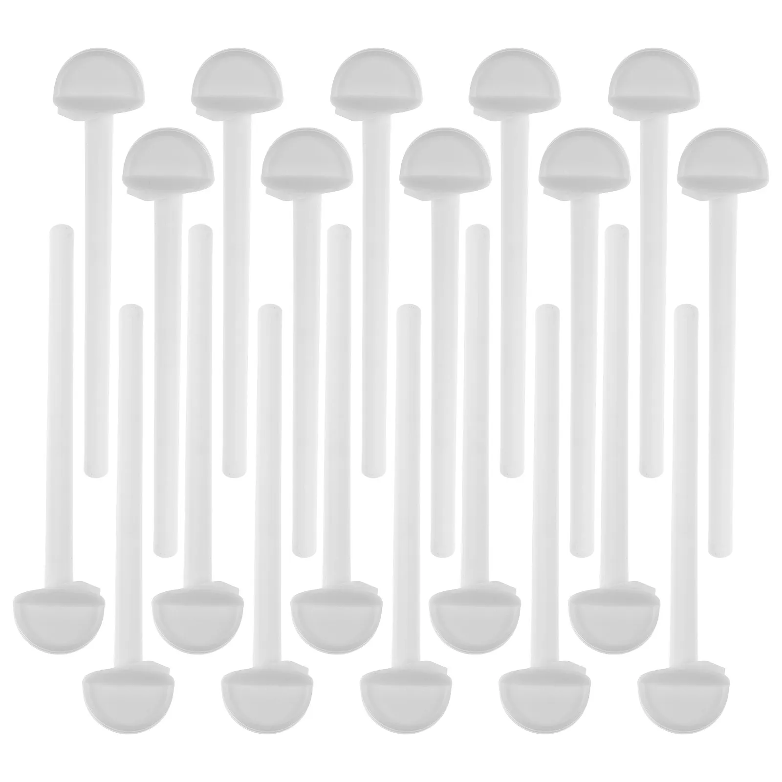 20Pcs Smooth Surface Plastic Bird Perch Stand for Small Medium Birds Cage Resting Activity Exercise Perch Platform Stand
20Pcs Smooth Surface Plastic Bird Perch Stand for Small Medium Birds Cage Resting Activity Exercise Perch Platform Stand