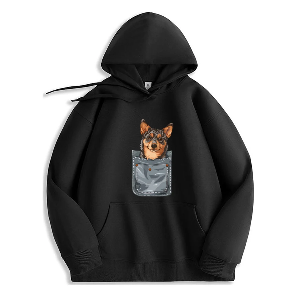 Australian Cattle Dog In Pocket Printed Hoodie Soft Polyester Fiber Sweater Luxury Designer Youth Custom Tops
Australian Cattle Dog In Pocket Printed Hoodie Soft Polyester Fiber Sweater Luxury Designer Youth Custom Tops