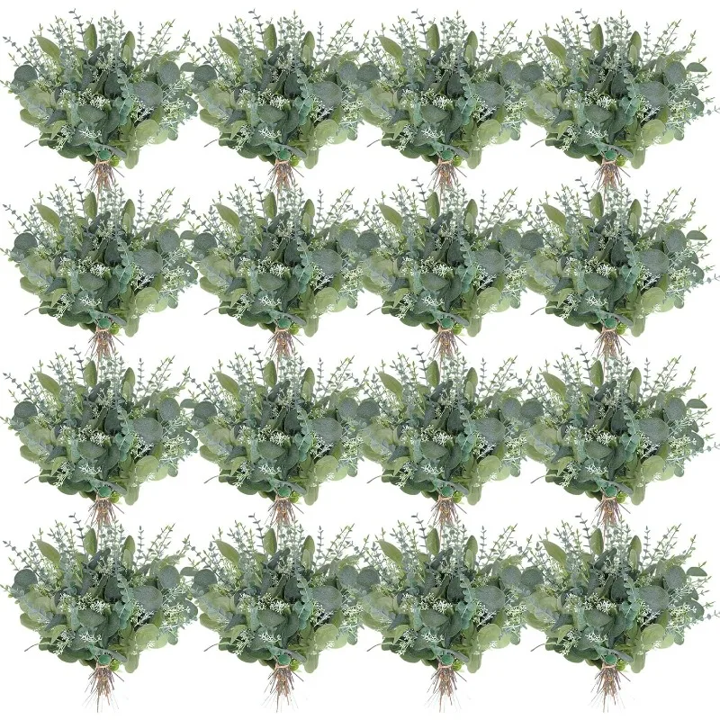 Stems Bulk Silver Dollar Artificial Greenery Leaves Stems Fake Plant Branches for Wedding
Stems Bulk Silver Dollar Artificial Greenery Leaves Stems Fake Plant Branches for Wedding