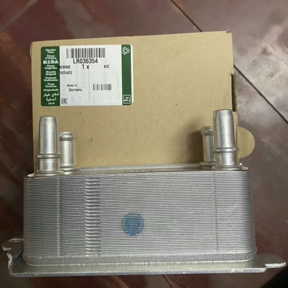 OEM LR036354 Новый масляный радиатор трансмиссии для Land Rover Range Rover 12-21 Discovery
OEM LR036354 Новый масляный радиатор трансмиссии для Land Rover Range Rover 12-21 Discovery
