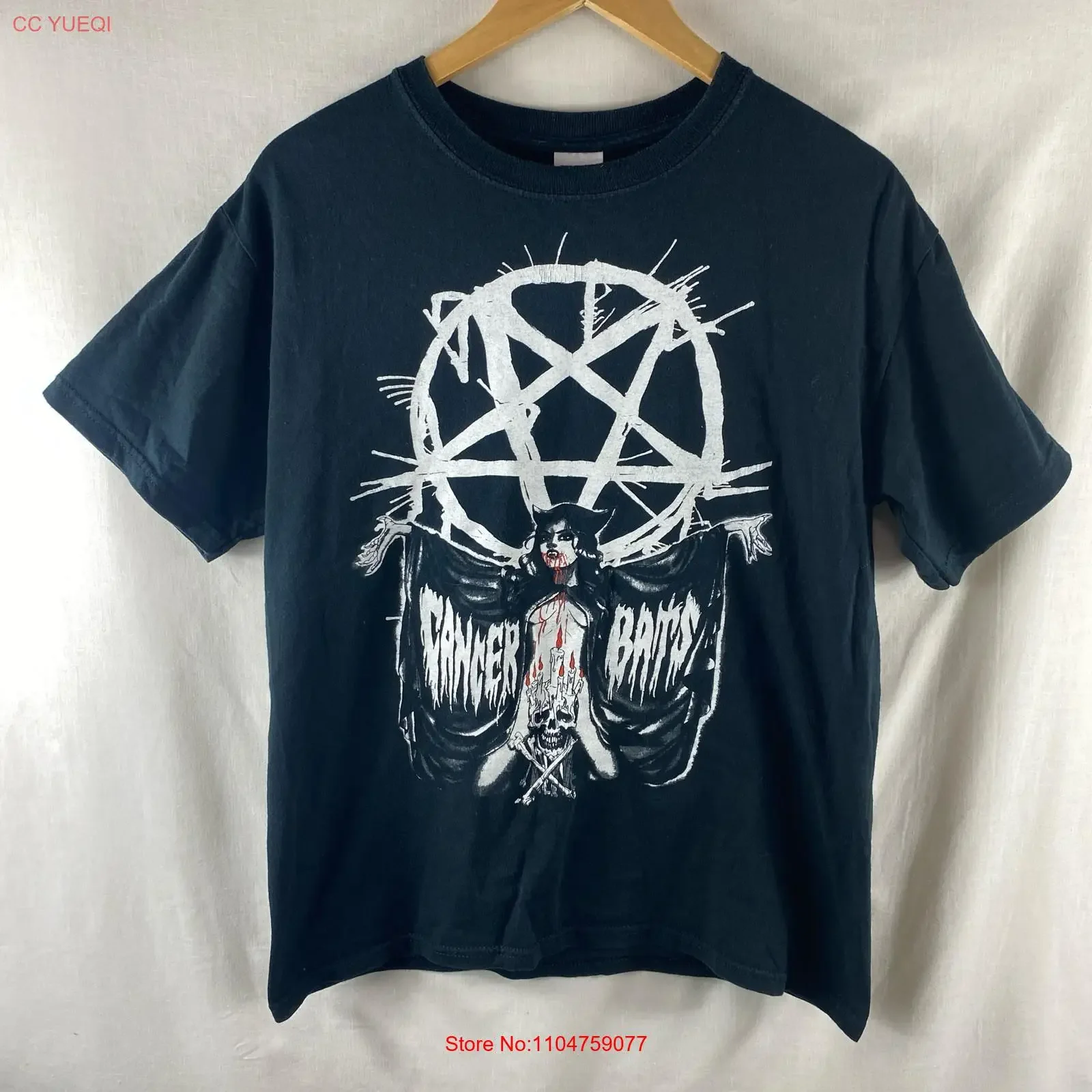 Футболка Cancer Bats Band, размер M, средний, черный, белый цвет, с круглым вырезом, винтажная, универсальная, слегка уличная, стильная
Футболка Cancer Bats Band, размер M, средний, черный, белый цвет, с круглым вырезом, винтажная, универсальная, слегка уличная, стильная