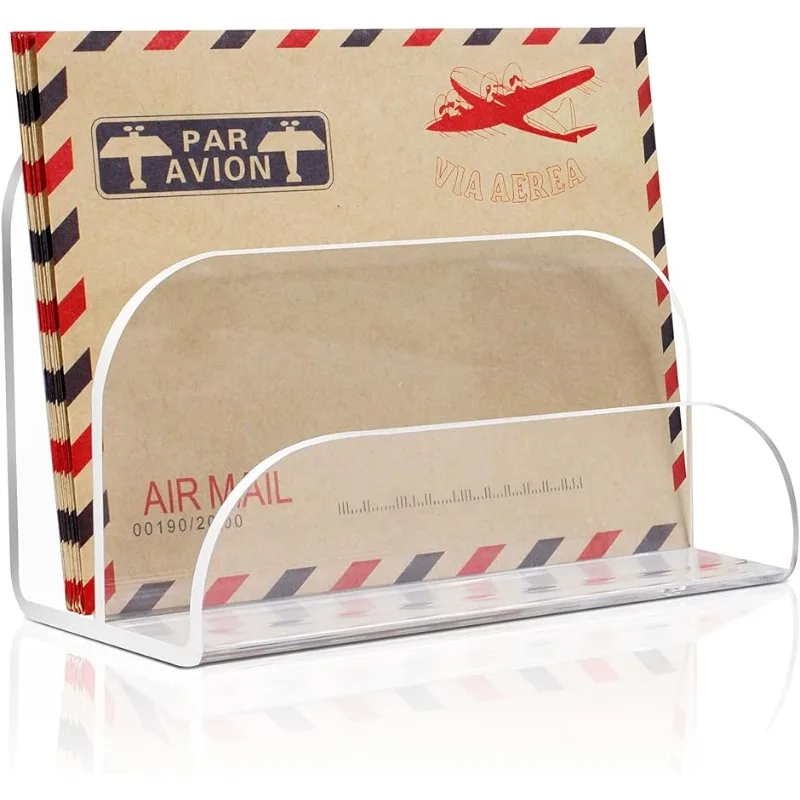 File Organizer for Desk Clear Desk Organizer File Sorter File Folder Holder Mail Organizer Letter Holder for Envelopes, Mail
File Organizer for Desk Clear Desk Organizer File Sorter File Folder Holder Mail Organizer Letter Holder for Envelopes, Mail