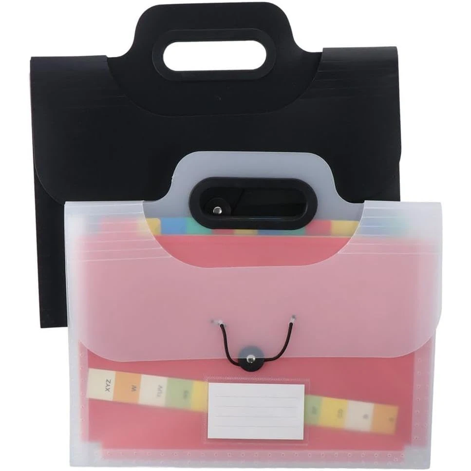 1 Piece Expandable Folder With Handle, A4 Size Black And White Portable Accordion Folder, 13 Flap Pocket Pants
1 Piece Expandable Folder With Handle, A4 Size Black And White Portable Accordion Folder, 13 Flap Pocket Pants