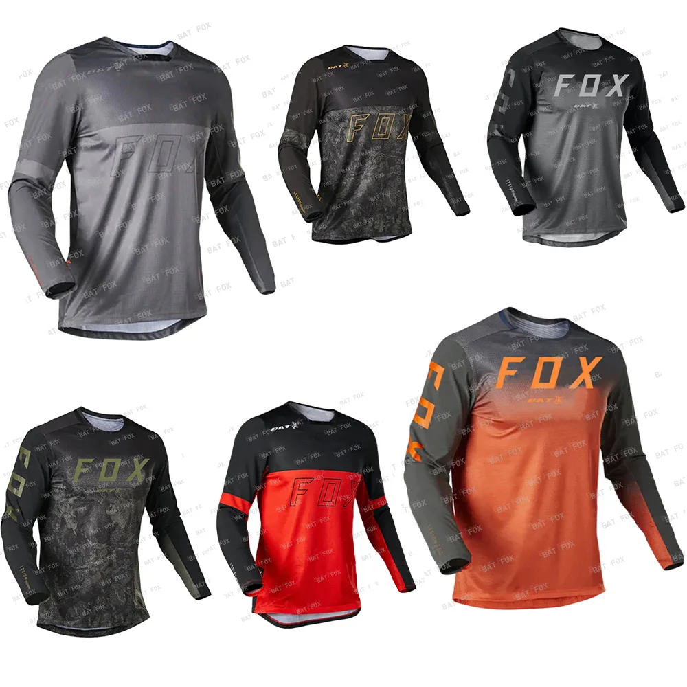 Men's Downhill Jerseys Mountain Bike Jersey BAT FOX MTB Shirts Offroad DH Motorcycle Jersey Motocross Racing Bike clothing
Men's Downhill Jerseys Mountain Bike Jersey BAT FOX MTB Shirts Offroad DH Motorcycle Jersey Motocross Racing Bike clothing