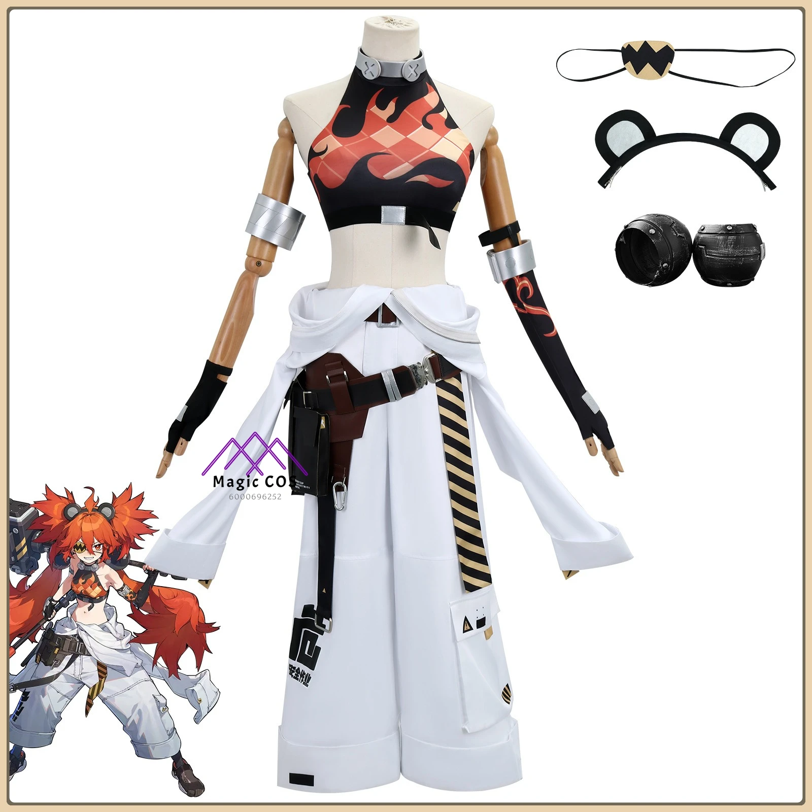 Zenless Zone Zero Claudia Belobog Cosplay Costume Men's Halloween FireTheme Suit Full Set Anime Clothes for Halloween Party Suit
Zenless Zone Zero Claudia Belobog Cosplay Costume Men's Halloween FireTheme Suit Full Set Anime Clothes for Halloween Party Suit