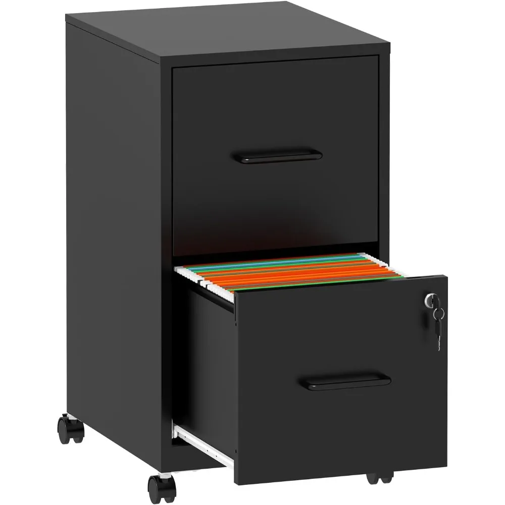 Mobile File Cabinet with Lock, 2 Drawer File Cabinets with Adujustable Feet and Wheels, Metal Office Storage Cabinet Under Desk,
Mobile File Cabinet with Lock, 2 Drawer File Cabinets with Adujustable Feet and Wheels, Metal Office Storage Cabinet Under Desk,