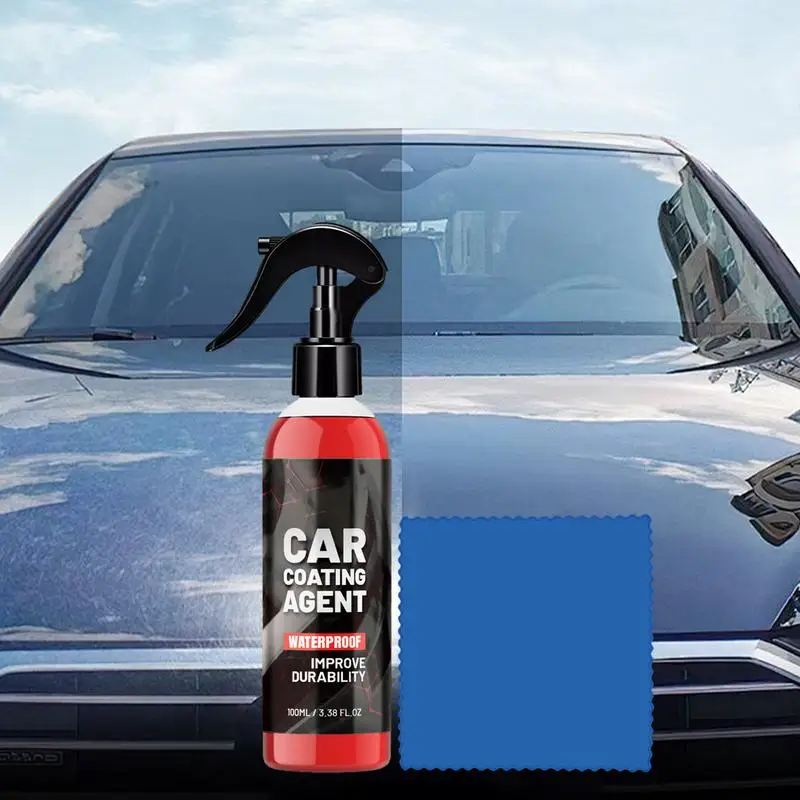 Car Coating Agent Spray with Towel 100ml Scratch Nano Repair Spray Polish Paint Cleaner Paint Care
Car Coating Agent Spray with Towel 100ml Scratch Nano Repair Spray Polish Paint Cleaner Paint Care