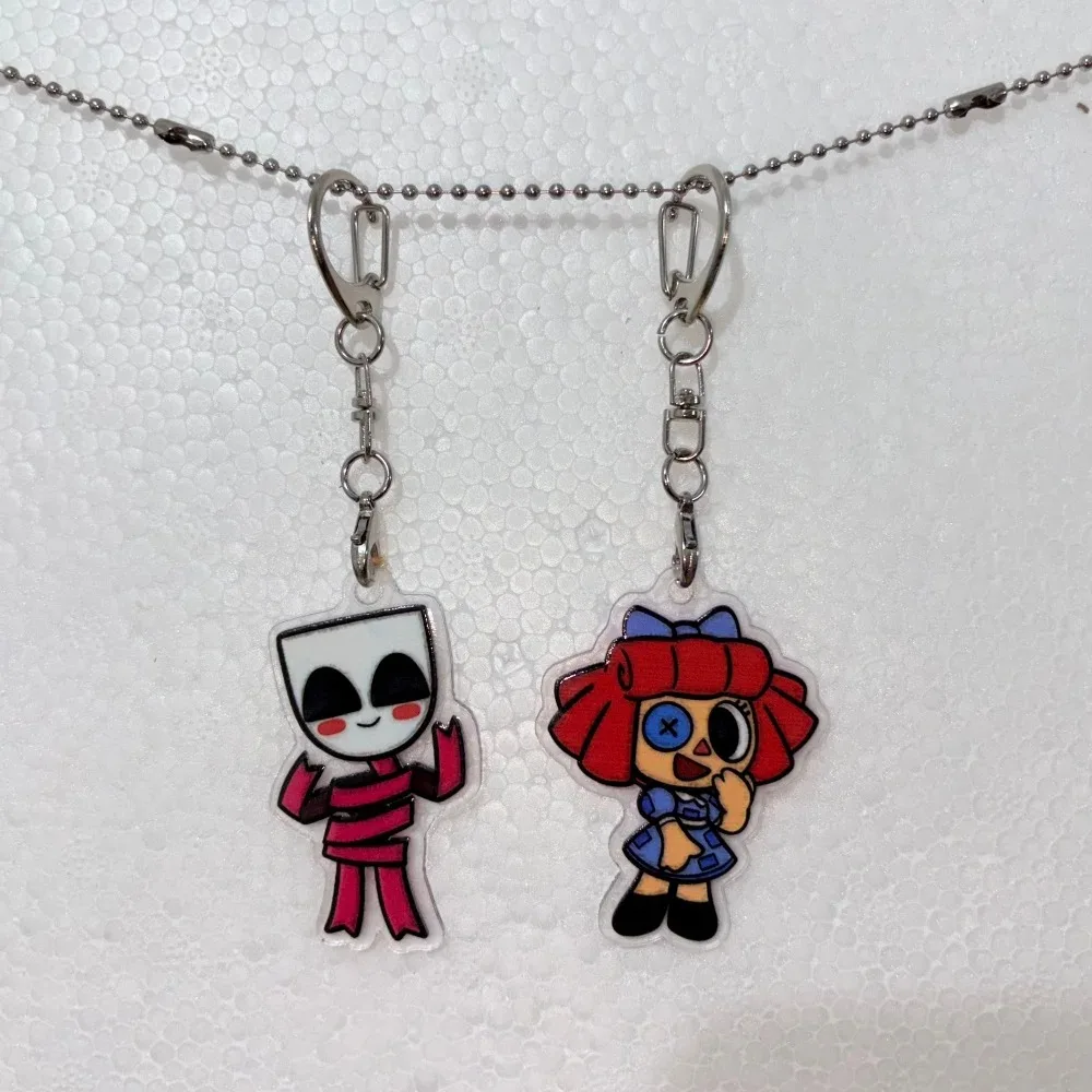 for TADC Acrylic KeyChain Pomni Jax Ragatha Gangle Zooble Kinger Anime Peripheral 5cm Exquisite Backpack Accessories Gift
for TADC Acrylic KeyChain Pomni Jax Ragatha Gangle Zooble Kinger Anime Peripheral 5cm Exquisite Backpack Accessories Gift