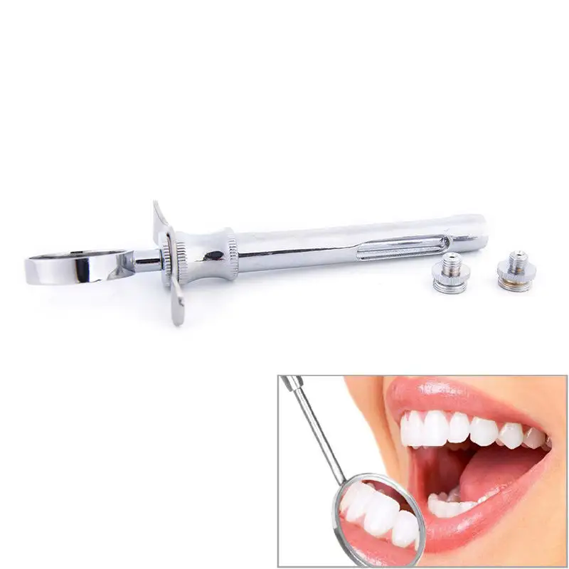Dental Stainless Steel Gun Syringe, Dosing Press, Dental Surgery Instruments, Dental Surgery Tools , 1 Piece
Dental Stainless Steel Gun Syringe, Dosing Press, Dental Surgery Instruments, Dental Surgery Tools , 1 Piece