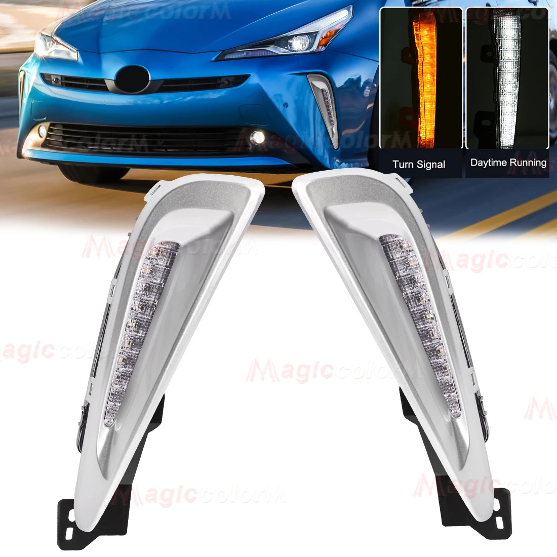 LED Light For Toyota Prius 2019 2020 2022 2023 DRL Fog Lamp Daytime Running Light Yellow Turn Signal Headlight Accessories 12V
LED Light For Toyota Prius 2019 2020 2022 2023 DRL Fog Lamp Daytime Running Light Yellow Turn Signal Headlight Accessories 12V