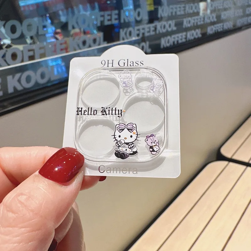Sanrio Hello Kitty Cartoon Camera Lens Protector 9H HD Anti-Scratch Tempered Glass for iPhone 16 15 14 13 12 11 ProMax Mini Plus Sanrio Hello Kitty Cartoon Camera Lens Protector 9H HD Anti-Scratch Tempered Glass for iPhone 16 15 14 13 12 11 ProMax Mini Plus