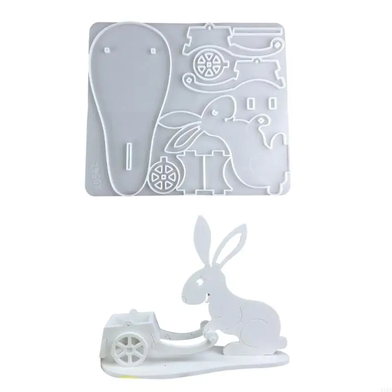 652F Multipurpose Flexible Silicone Mould for Rabbit Holders Portable for Craft Supplies and Festive Decorations
652F Multipurpose Flexible Silicone Mould for Rabbit Holders Portable for Craft Supplies and Festive Decorations