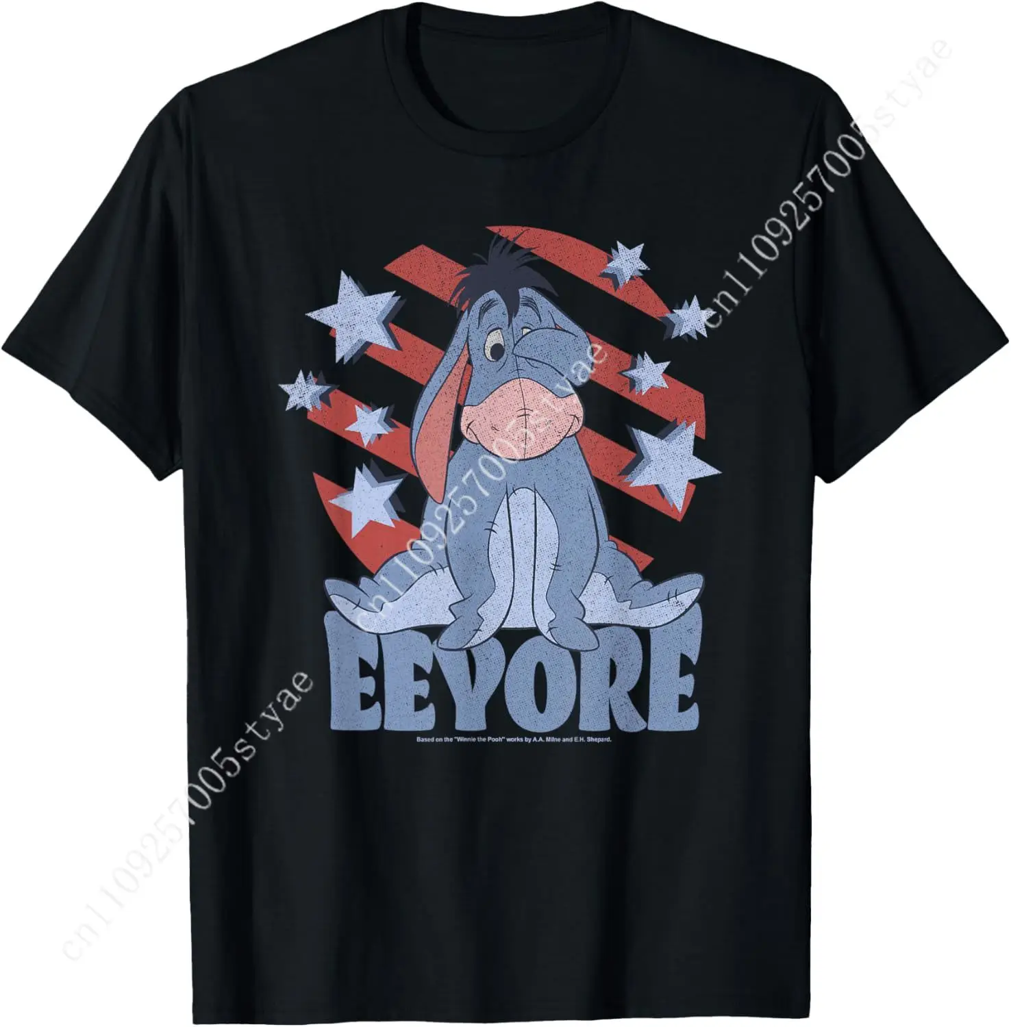 Disney Winnie The Pooh Americana Eeyore Stars Stripes T-Shirt
Disney Winnie The Pooh Americana Eeyore Stars Stripes T-Shirt