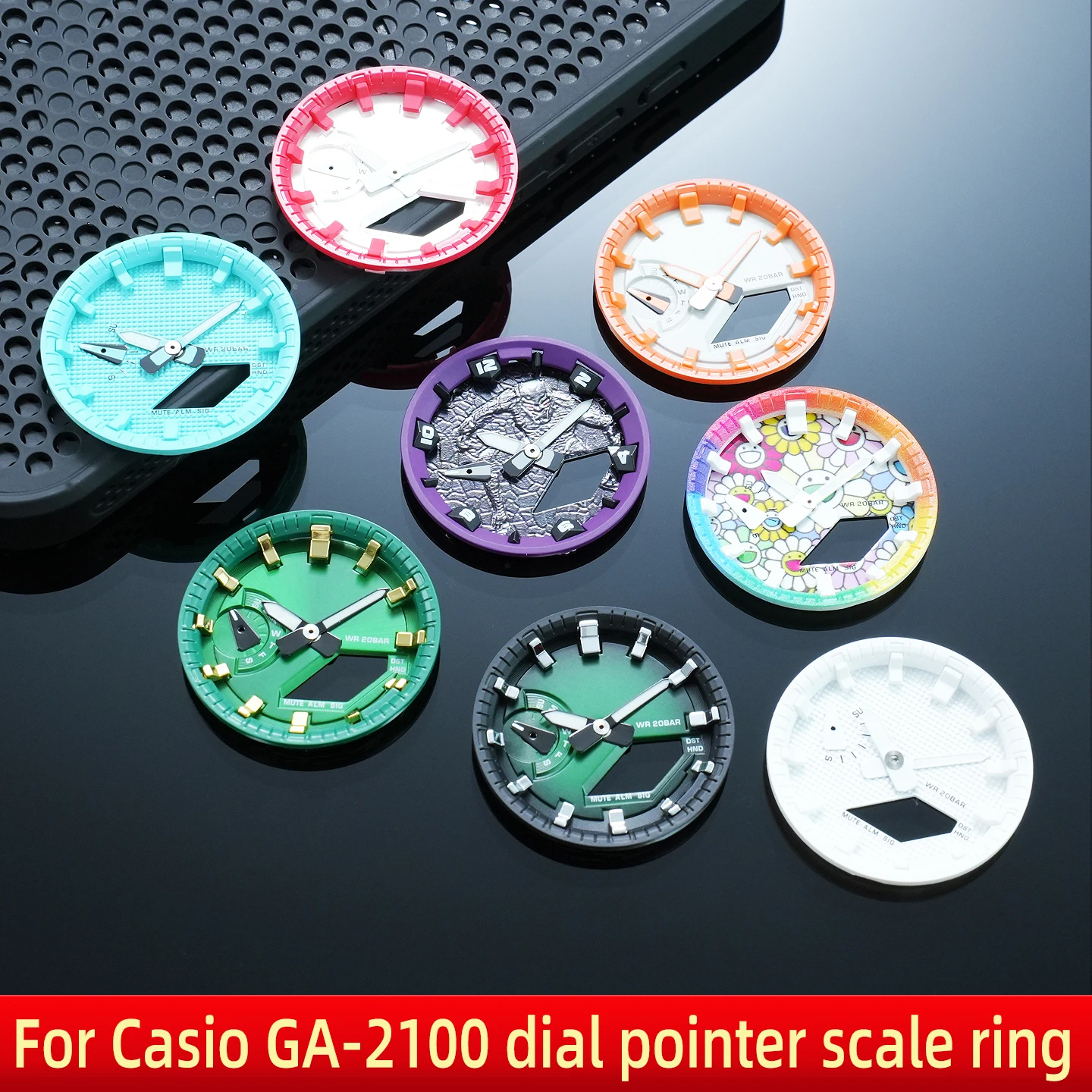 ga2100 ga2110 metal Surface Dial Modified dial sun pattern Matte Lacquer For Casio G-SHOCK GA-2100 GA-2110 Watch accessories
ga2100 ga2110 metal Surface Dial Modified dial sun pattern Matte Lacquer For Casio G-SHOCK GA-2100 GA-2110 Watch accessories