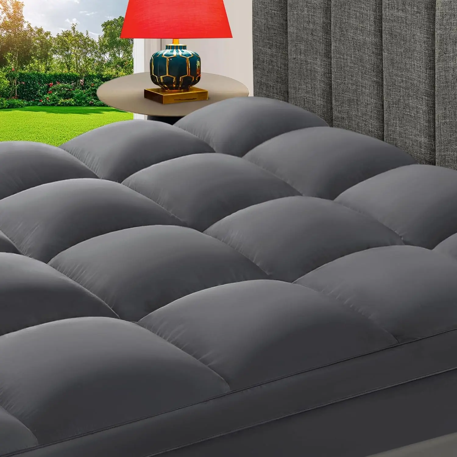 Extra Thick Mattress Topper for Back Pain Relief, Cooling Bed Pad with 8-21 Inch Deep Pocket
Extra Thick Mattress Topper for Back Pain Relief, Cooling Bed Pad with 8-21 Inch Deep Pocket