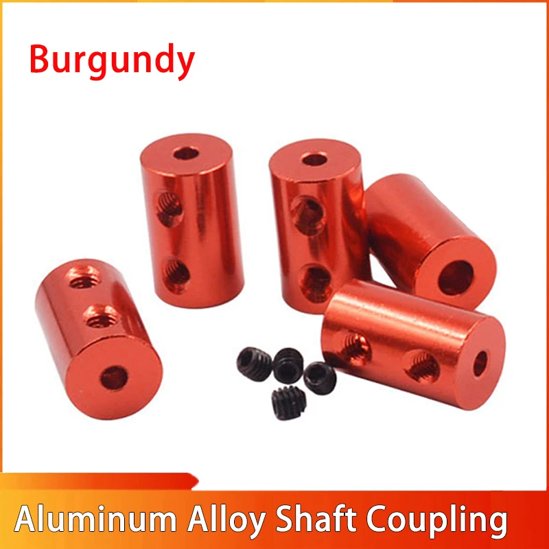 1PCS Burgundy Aluminum Alloy Colored Coupling Length: 25mm Specification: 3~10 Full Series Rigid Coupling Set Screw
1PCS Burgundy Aluminum Alloy Colored Coupling Length: 25mm Specification: 3~10 Full Series Rigid Coupling Set Screw