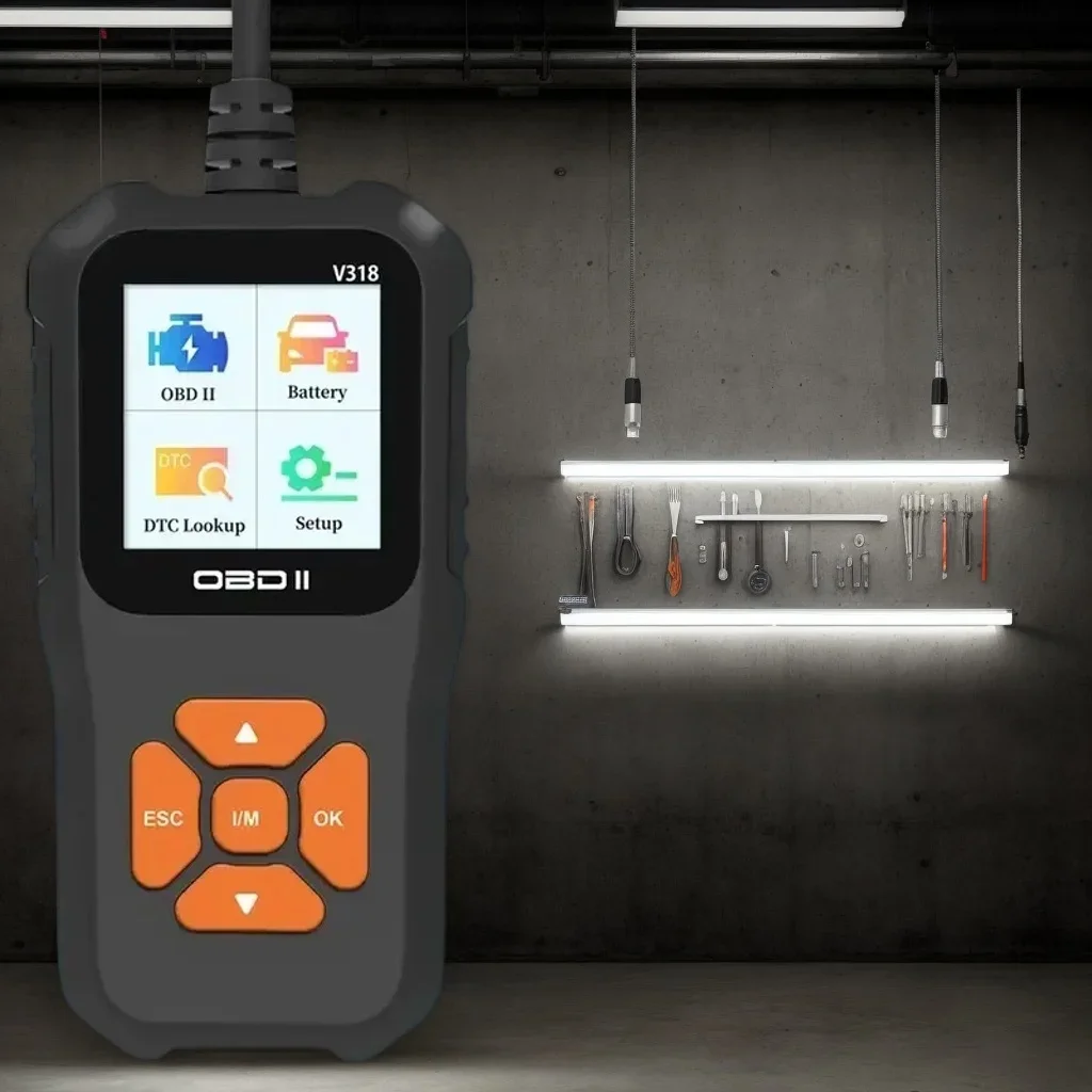   Инструмент диагностики автомобилей OBD2   – проверка кодов двигателя, сброс неисправностей, проверка аккумулятора и сканирование EOBD/CAN (универсальный автомобильный диагностический сканер) 
  Инструмент диагностики автомобилей OBD2   – проверка кодов двигателя, сброс неисправностей, проверка аккумулятора и сканирование EOBD/CAN (универсальный автомобильный диагностический сканер)