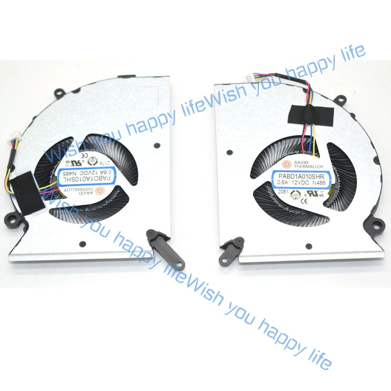 L... New CPU & GPU Cooling Fan 0.6A 12VDC 4Pin For MSI Stealth GS77 Gaming Laptop
L... New CPU & GPU Cooling Fan 0.6A 12VDC 4Pin For MSI Stealth GS77 Gaming Laptop