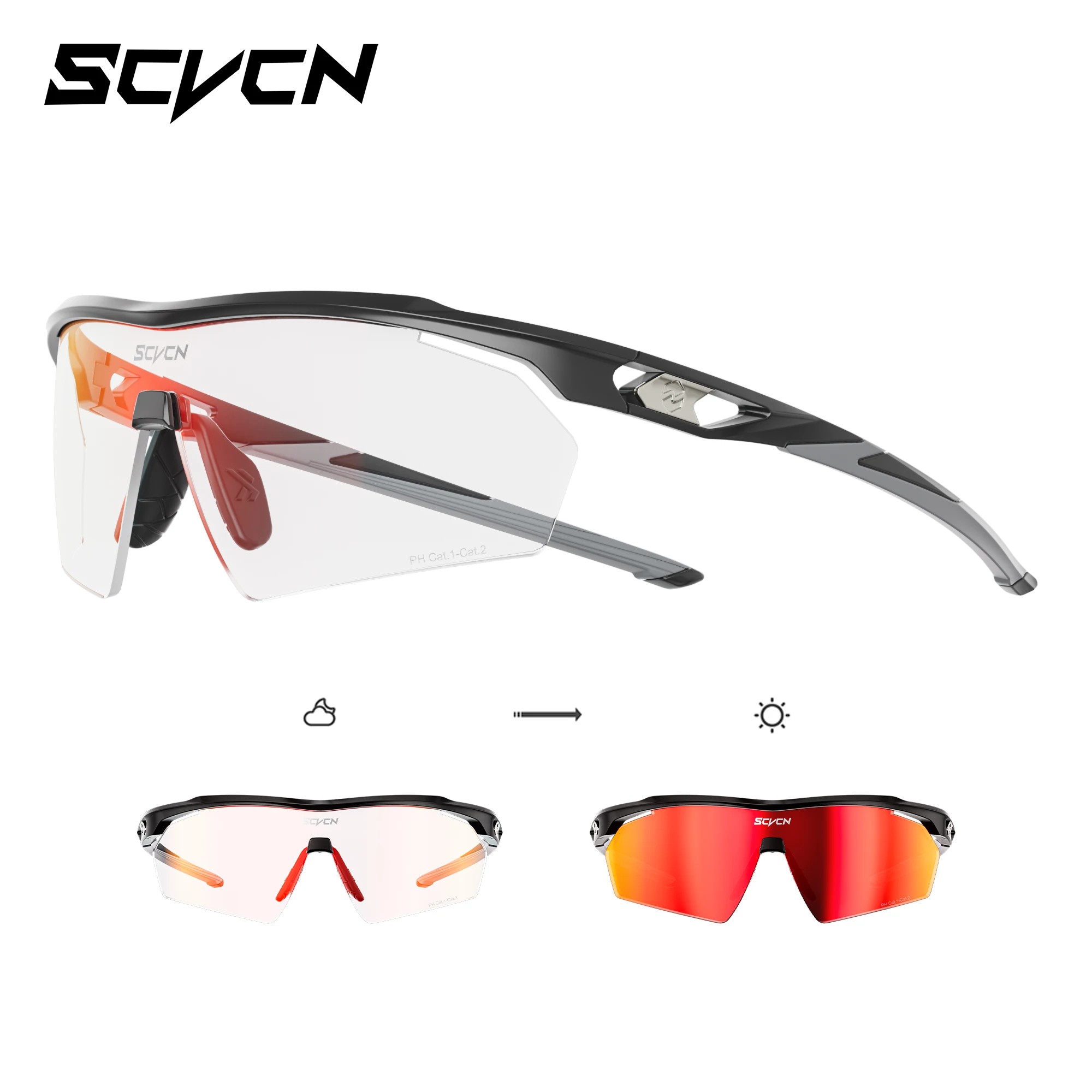 SCVCN Photochromic Bike Cycling Sunglasses Men Women Outdoor Glasses UV400 Sports Off-road Hiking Shockproof Tactical Goggles
SCVCN Photochromic Bike Cycling Sunglasses Men Women Outdoor Glasses UV400 Sports Off-road Hiking Shockproof Tactical Goggles