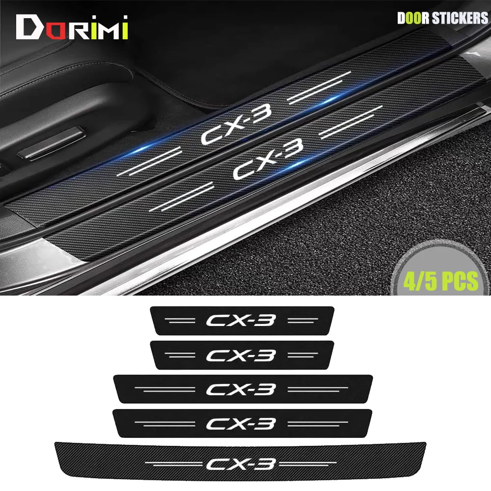 Car Door Threshold Protective Stickers Rear Trunk Anti Scratch Decals for Mazda CX-3 CX3 Logo Auto Sill Bumper Strips Decoration
Car Door Threshold Protective Stickers Rear Trunk Anti Scratch Decals for Mazda CX-3 CX3 Logo Auto Sill Bumper Strips Decoration