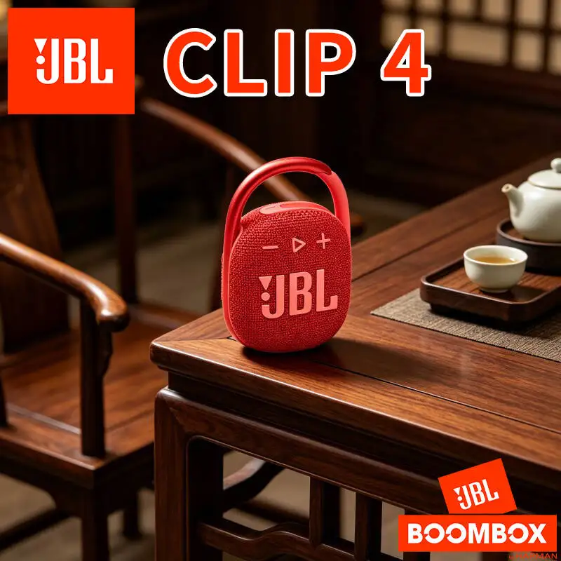Authentic JBL Clip 4 Outdoor Vegetable Garden Leisure Leisure Gardening Play Light Music Portable Speaker
Authentic JBL Clip 4 Outdoor Vegetable Garden Leisure Leisure Gardening Play Light Music Portable Speaker