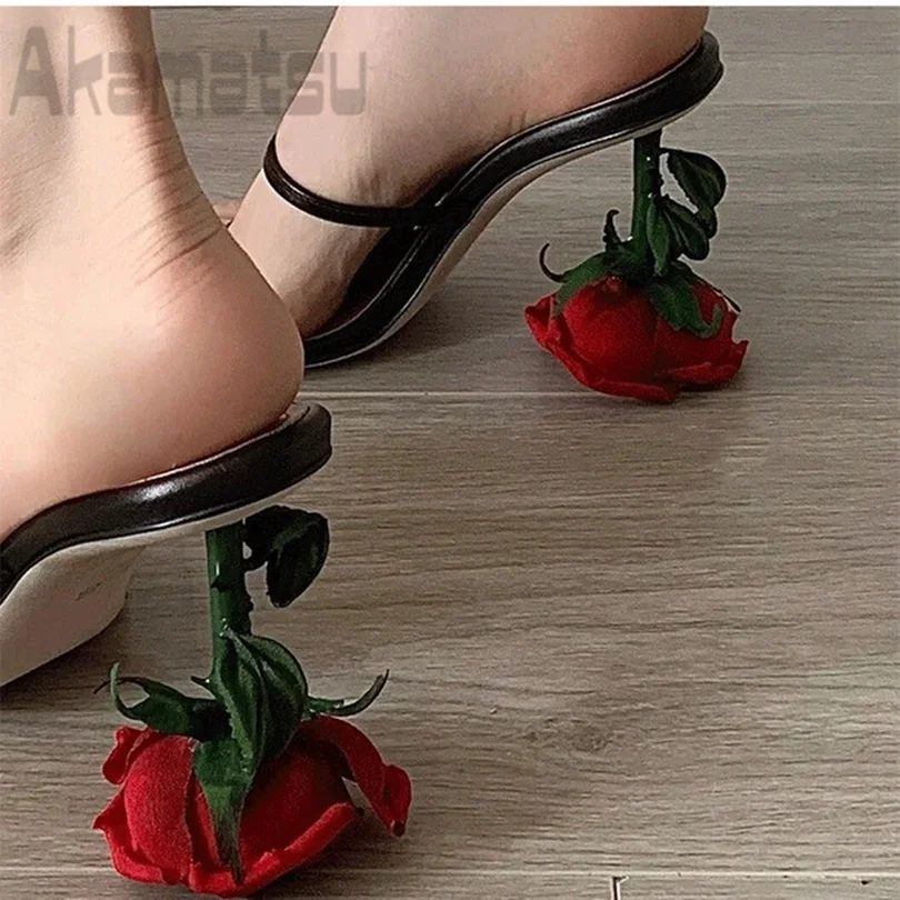 Red Rose Heels Black Sandals Fashion Open Toe Solid Thin High Heels Slippers Special Summer Women Shoes 2023 Zapatos Para Mujere
Red Rose Heels Black Sandals Fashion Open Toe Solid Thin High Heels Slippers Special Summer Women Shoes 2023 Zapatos Para Mujere