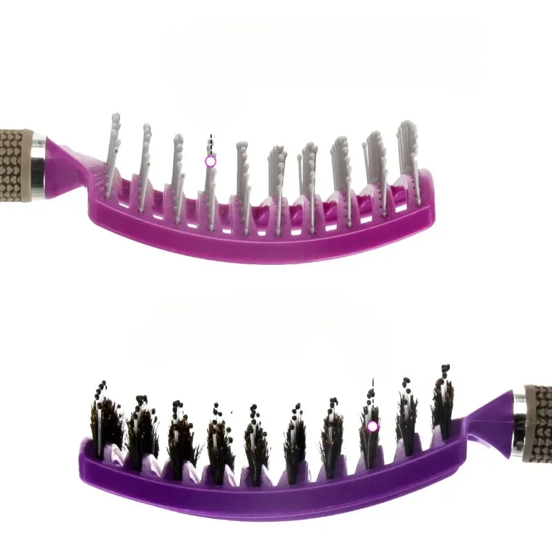 Hair Brush Scalp Massage Comb Hairbrush Bristle Nylon Women Wet Curly Detangle Hair Brush for Salon Hairdressing Styling Tools
Hair Brush Scalp Massage Comb Hairbrush Bristle Nylon Women Wet Curly Detangle Hair Brush for Salon Hairdressing Styling Tools