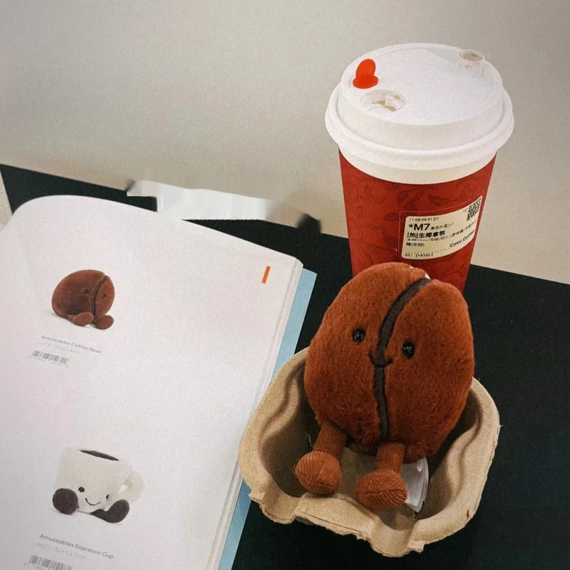 【IN STOCK】JELLYCAT UK Fun Cute Coffee Bean Bag Pendant With Bag Jellycat Coffee Bean Keychain Plush Doll Birthday Christmas Gift
【IN STOCK】JELLYCAT UK Fun Cute Coffee Bean Bag Pendant With Bag Jellycat Coffee Bean Keychain Plush Doll Birthday Christmas Gift
