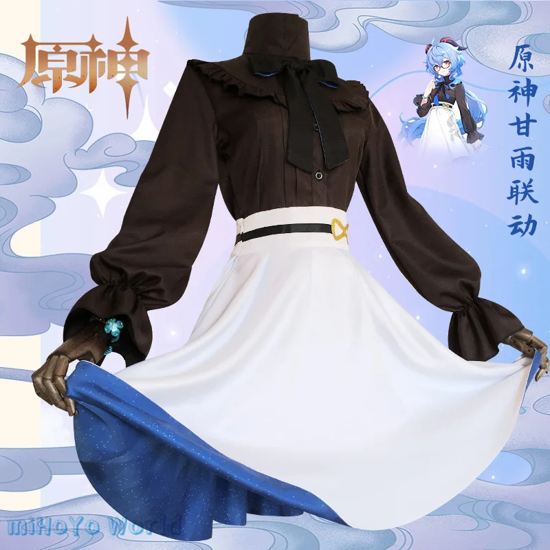 MiHoYo Genshin Impact Ganyu Business Suits Cosplay Secretary Doujin Dress Costume Maid Black Comic Con Girls Xmas Birthday Gifts
MiHoYo Genshin Impact Ganyu Business Suits Cosplay Secretary Doujin Dress Costume Maid Black Comic Con Girls Xmas Birthday Gifts