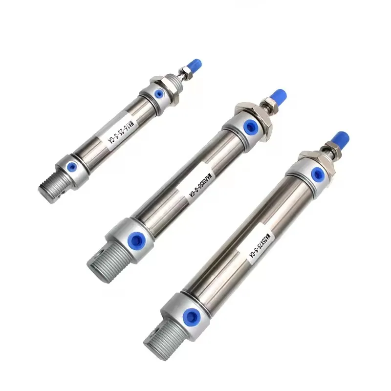 MA16/20/25/32/40 Series Stainless Steel Magnetic Ring 25-500Mm Stroke Double Acting Small Mini Pneumatic Air Cylinder
MA16/20/25/32/40 Series Stainless Steel Magnetic Ring 25-500Mm Stroke Double Acting Small Mini Pneumatic Air Cylinder