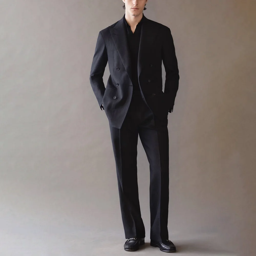 2 Pieces Men Suits Double Breasted Notched Lapel Summer Casual Terno Masculino Beach Party Jacket+Pant Groom Wedding Tuxedos
2 Pieces Men Suits Double Breasted Notched Lapel Summer Casual Terno Masculino Beach Party Jacket+Pant Groom Wedding Tuxedos