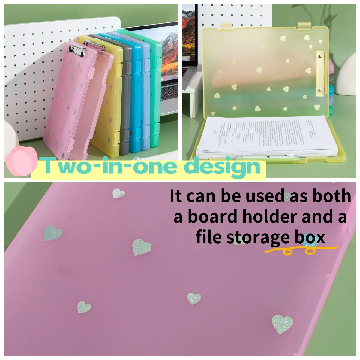 A4 Multifunctional Folder Writing Pad Test Paper Storage Box Learning Special Board Clip Writing Board Storage Folder
A4 Multifunctional Folder Writing Pad Test Paper Storage Box Learning Special Board Clip Writing Board Storage Folder