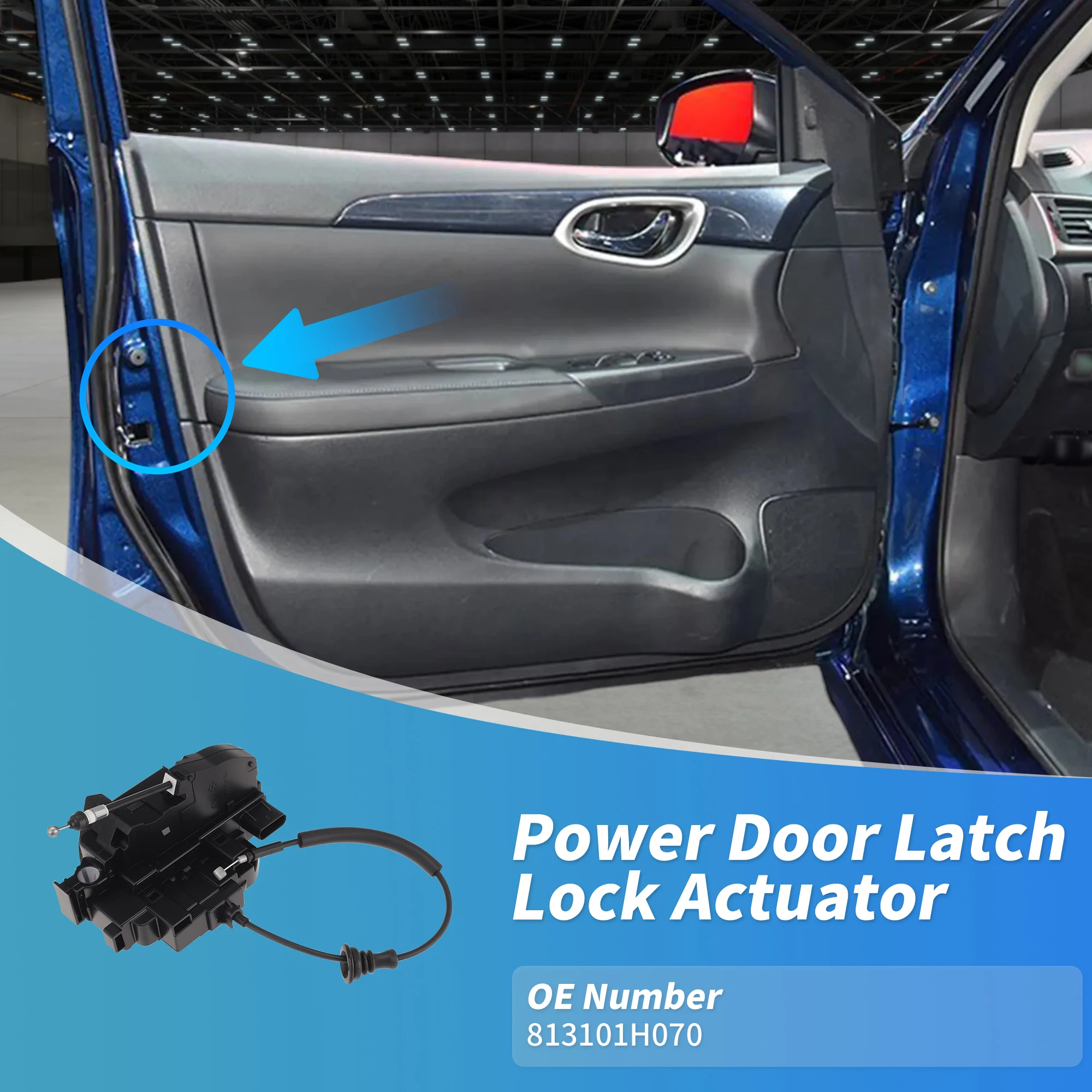 UXCELL 813101H070 Front Left Power Door Lock Actuator for Kia Ceed for ED 2010
UXCELL 813101H070 Front Left Power Door Lock Actuator for Kia Ceed for ED 2010