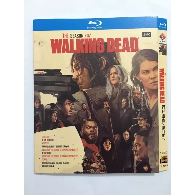 Blu-ray Ultra HD American Drama The Walking Dead Season 11 Complete Total of 24 Episodes Plus Special 3BD Disc
Blu-ray Ultra HD American Drama The Walking Dead Season 11 Complete Total of 24 Episodes Plus Special 3BD Disc
