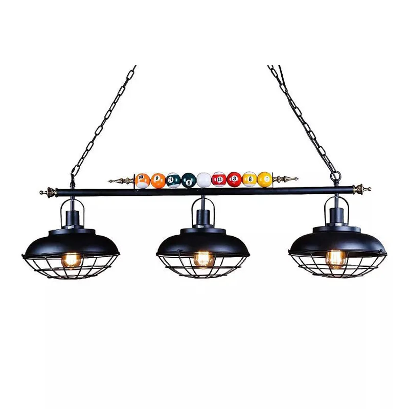 Industrial style snooker table lamp pool table iron chandelier pool table chandelier
Industrial style snooker table lamp pool table iron chandelier pool table chandelier