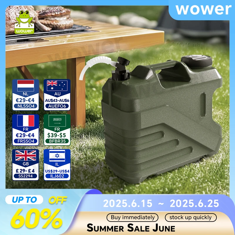 Wower Bidet Travel Food Grade Bucket 19Liters Indoor and Outdoor Collapsible Bucket for Camping, Hiking Traveling Beach Swimming
Wower Bidet Travel Food Grade Bucket 19Liters Indoor and Outdoor Collapsible Bucket for Camping, Hiking Traveling Beach Swimming