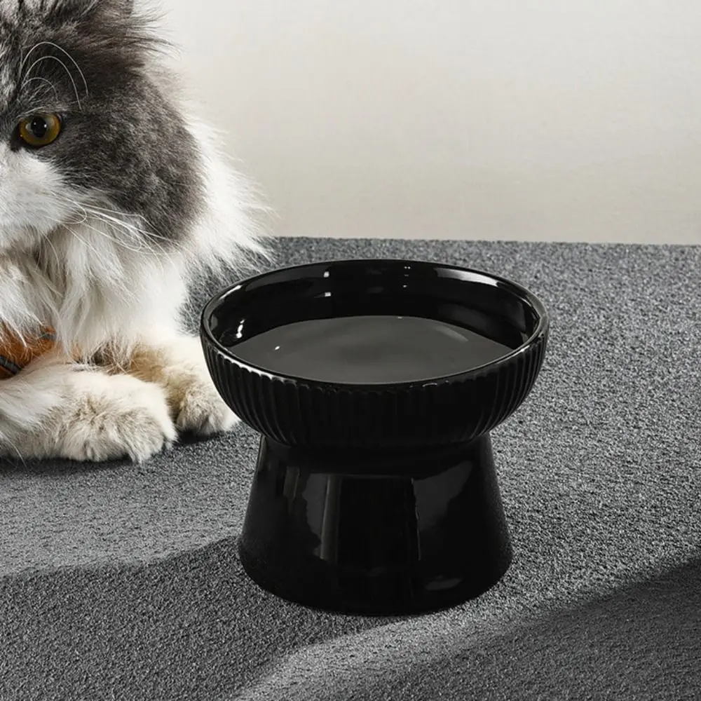 Ceramic Cat Bowl Creative Multi-use Dog Food Feeding Basin Slanted/Flat Mouth Large Capacity Pet High Foot Bowl Water Container
Ceramic Cat Bowl Creative Multi-use Dog Food Feeding Basin Slanted/Flat Mouth Large Capacity Pet High Foot Bowl Water Container