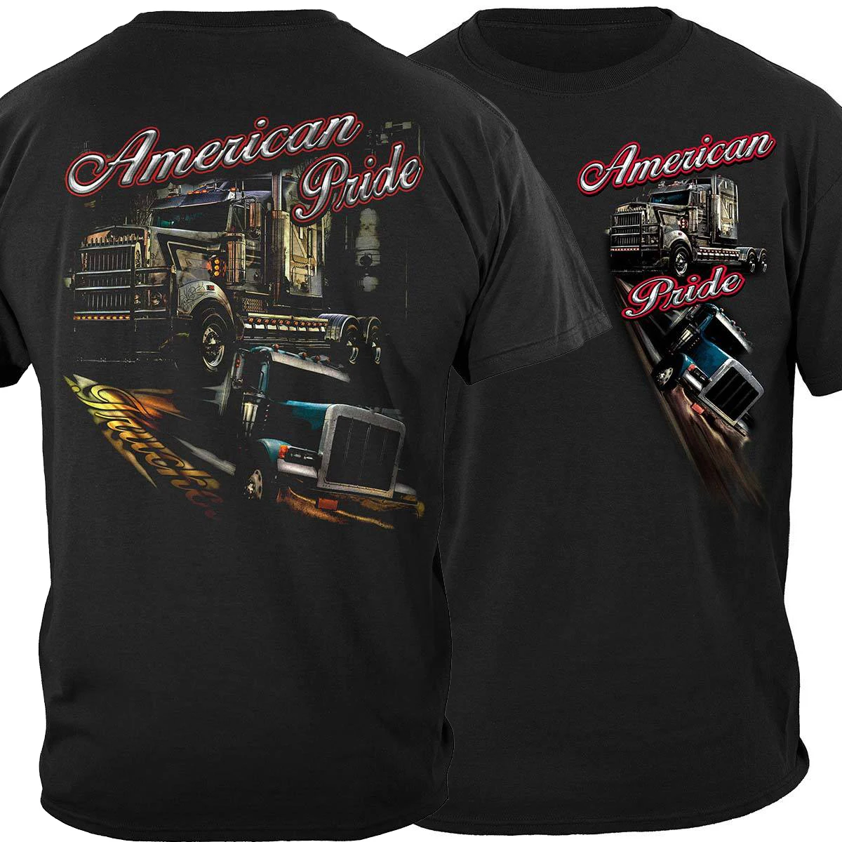 Creative Design American Pride Trucker Gift T Shirt New 100% Cotton Short Sleeve O-Neck T-shirt Casual Mens Top
Creative Design American Pride Trucker Gift T Shirt New 100% Cotton Short Sleeve O-Neck T-shirt Casual Mens Top