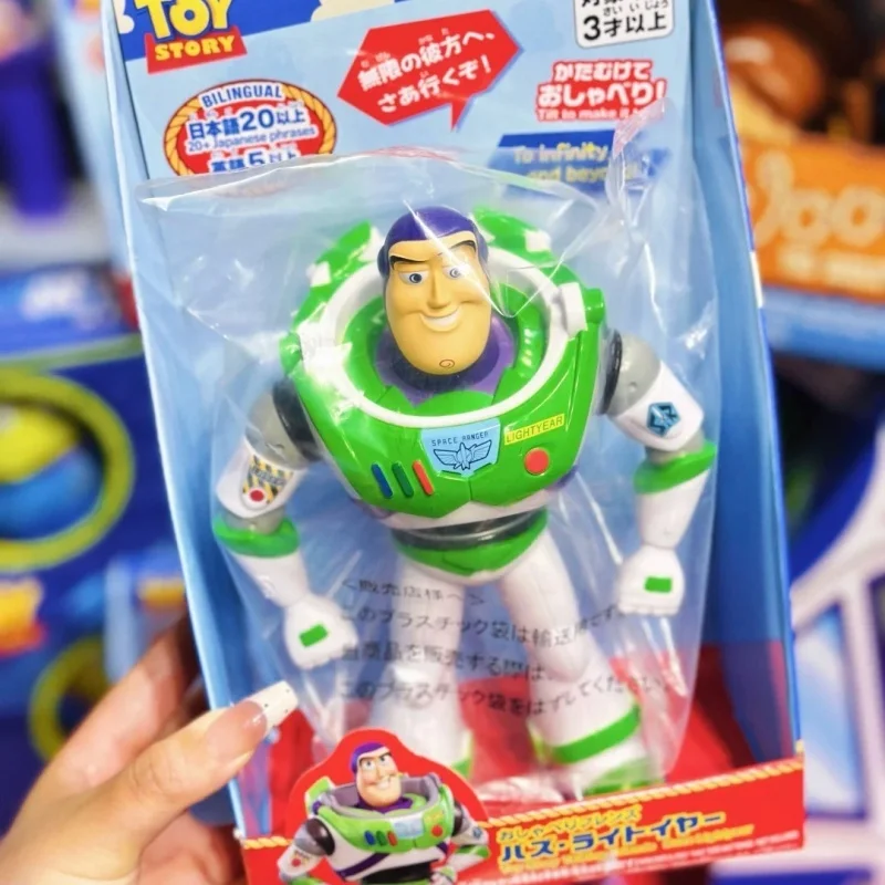Takara Tomy Disney Pixar Toy Story 5 Buzz Lightyear Alien Rex Hamm Bilingual Action Figure Movie Collectible Toy Decoration Gift
Takara Tomy Disney Pixar Toy Story 5 Buzz Lightyear Alien Rex Hamm Bilingual Action Figure Movie Collectible Toy Decoration Gift