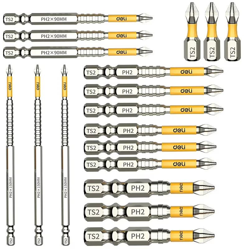 Нескользящий набор ударных отверток PH2 с магнитной крестообразной отверткой, ударопрочные водонепроницаемые биты, 6/10 шт.
Нескользящий набор ударных отверток PH2 с магнитной крестообразной отверткой, ударопрочные водонепроницаемые биты, 6/10 шт.
