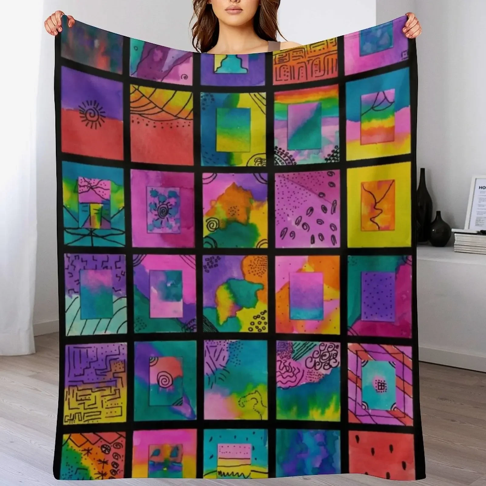 New HHPS Art Show, Class 4C, Ink and Watercolour: Strength Lies In Differences Throw Blanket Summer Beddings Travel Blankets
New HHPS Art Show, Class 4C, Ink and Watercolour: Strength Lies In Differences Throw Blanket Summer Beddings Travel Blankets