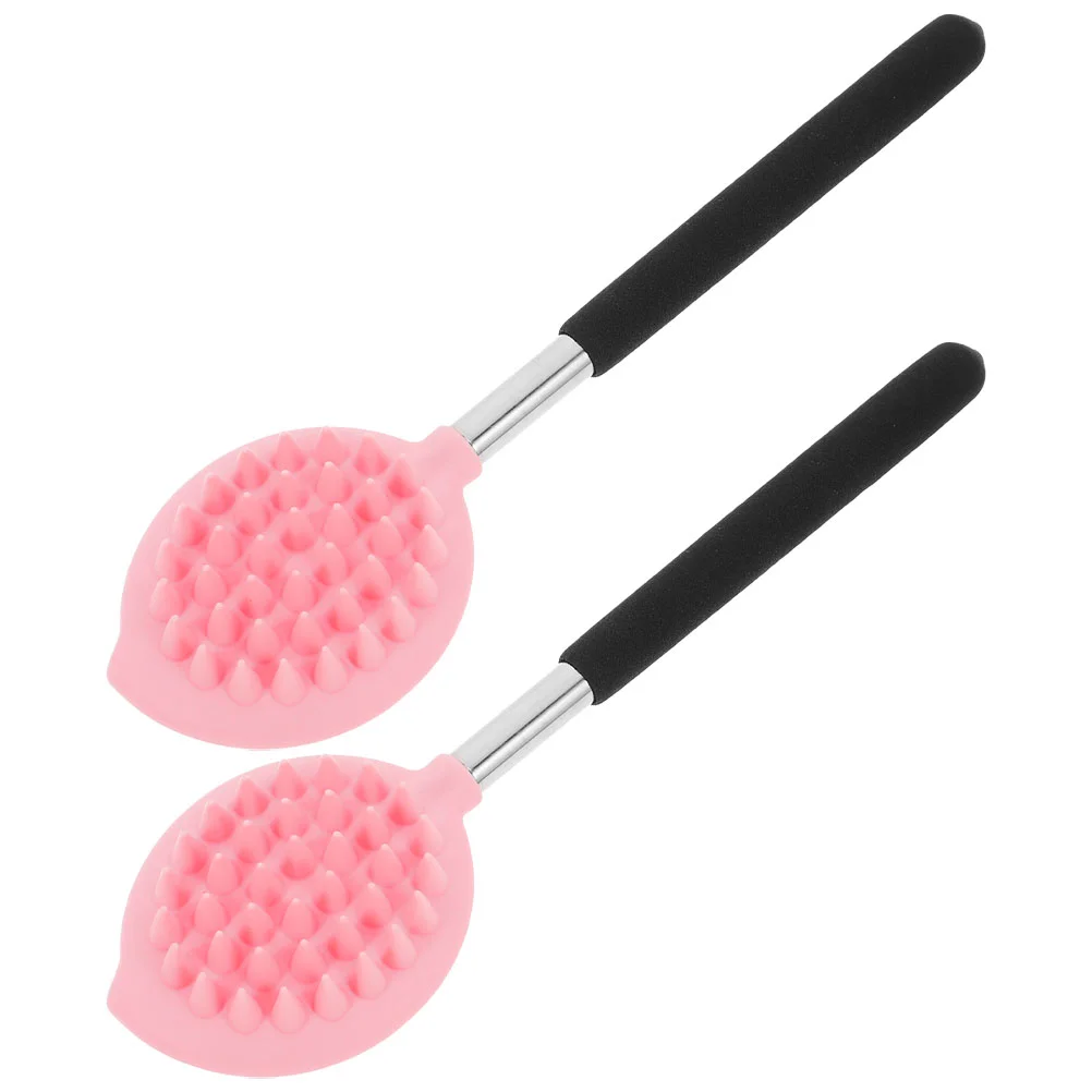 2 Pcs Bath Brush Body Exfoliating Bathing Tool Scrubber Shower for Silica Gel Back Women
2 Pcs Bath Brush Body Exfoliating Bathing Tool Scrubber Shower for Silica Gel Back Women