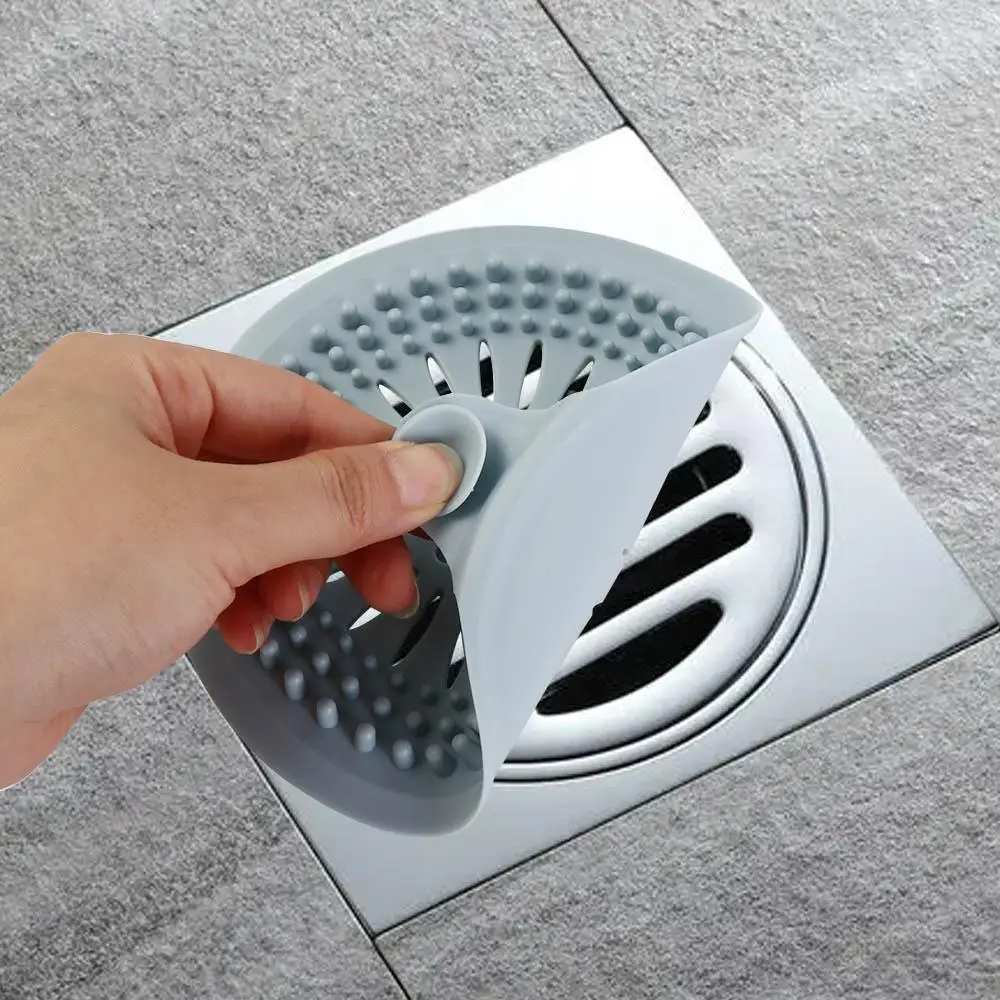 Bath Tub Stoppers Round Shower Drain Cover Soft Protable Drain Mat TPR Hair Filter Hotel
Bath Tub Stoppers Round Shower Drain Cover Soft Protable Drain Mat TPR Hair Filter Hotel
