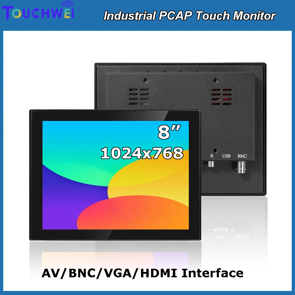 TOUCHWEI 8 Inch 1024x768 Open Frame Waterproof Industrial Capacitive Multi Touch Lcd Monitor with VGA HDMI USB
TOUCHWEI 8 Inch 1024x768 Open Frame Waterproof Industrial Capacitive Multi Touch Lcd Monitor with VGA HDMI USB