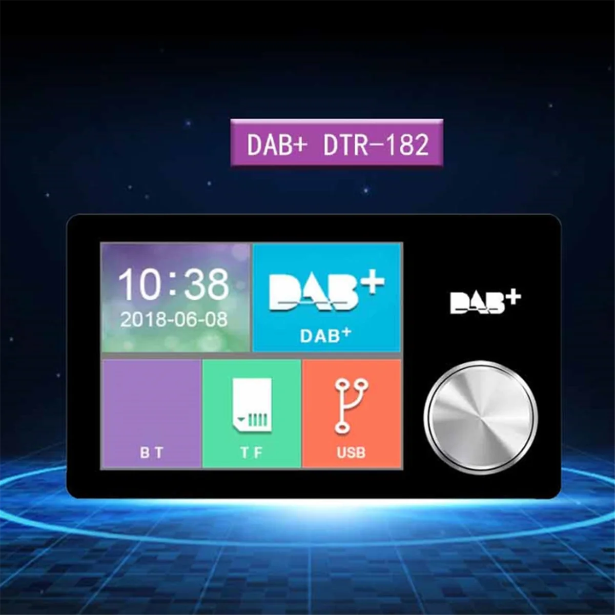 X12A 2,8-дюймовый цветной экран DAB/DAB + цифровая трансляция автомобильного радио для европейских автомобилей видеодисплей FM-передатчик MP3 AUX приемник
X12A 2,8-дюймовый цветной экран DAB/DAB + цифровая трансляция автомобильного радио для европейских автомобилей видеодисплей FM-передатчик MP3 AUX приемник