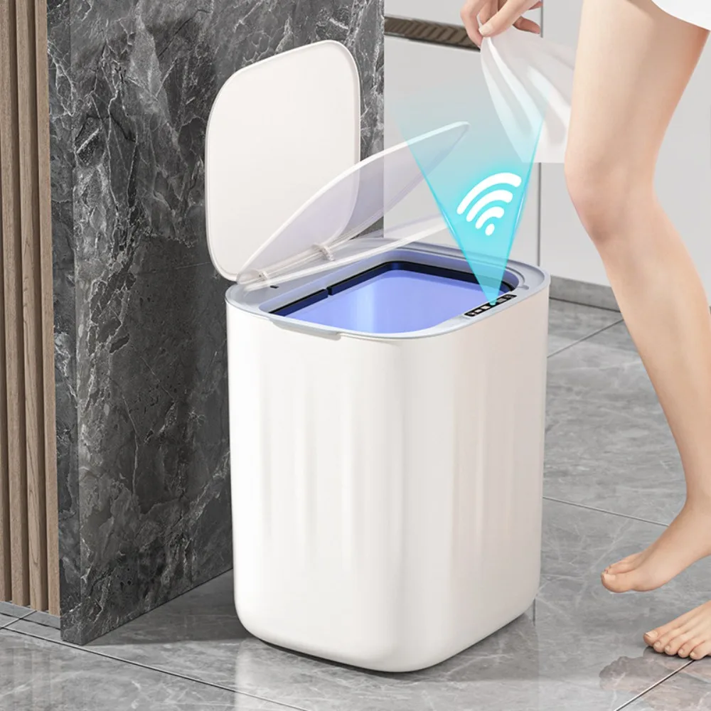 for Living Room Electric Wastebasket Garbage Bin Waterproof Kitchen Food Waste Household Merchandises 28L Smart Sensor Trash Can
for Living Room Electric Wastebasket Garbage Bin Waterproof Kitchen Food Waste Household Merchandises 28L Smart Sensor Trash Can
