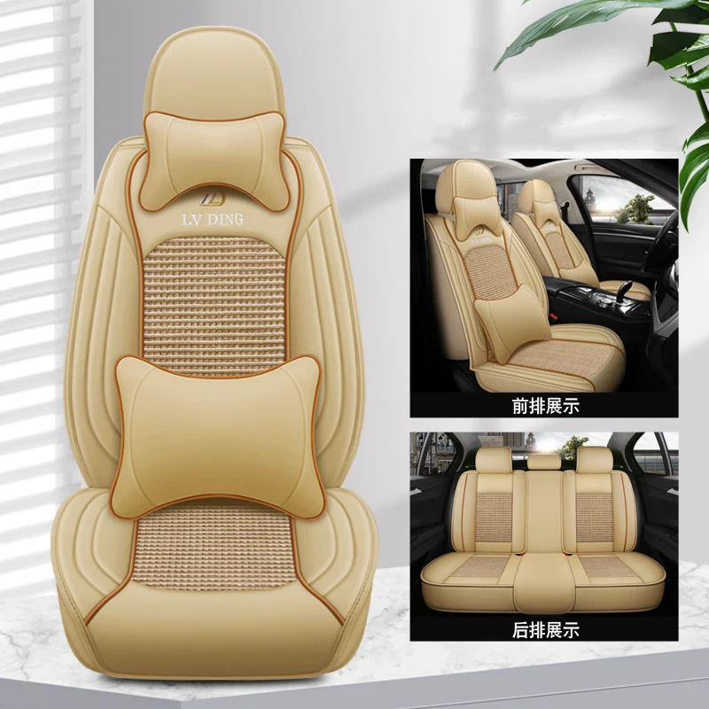 Universal Car Seat Cover For Ford Edge Explorer Fusion Ecosport Chevrolet Captiva Sail Auto Accessories Ice Silk Summer Full Set
Universal Car Seat Cover For Ford Edge Explorer Fusion Ecosport Chevrolet Captiva Sail Auto Accessories Ice Silk Summer Full Set